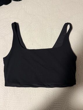 lululemon athletica Black Scoop Sports Bralette